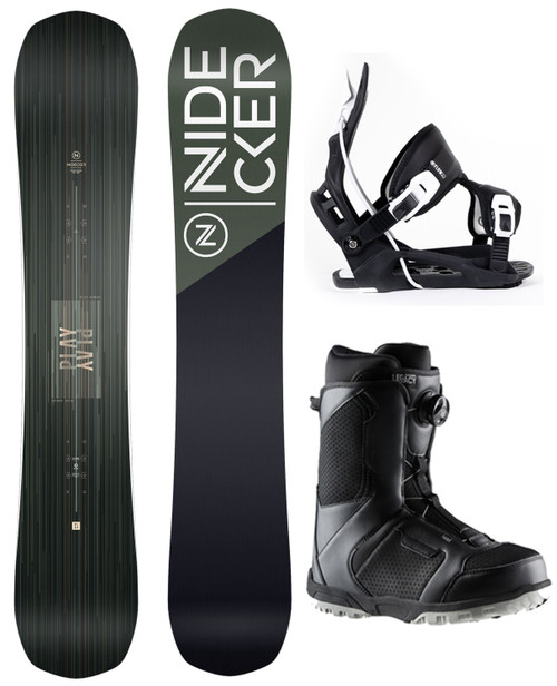 2024 Nidecker Play Snowboard Package with Flow Bindings - SNS 