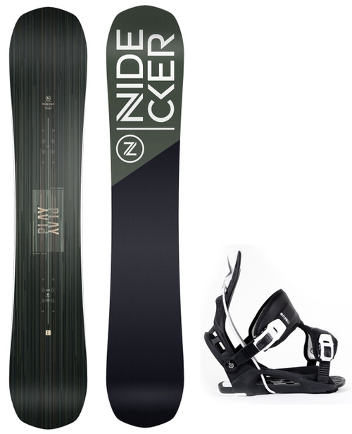 2024 Nidecker Play Snowboard Package with Flow Bindings