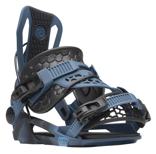 2024 Flow Fenix Plus Hybrid Blue Snowboard Bindings