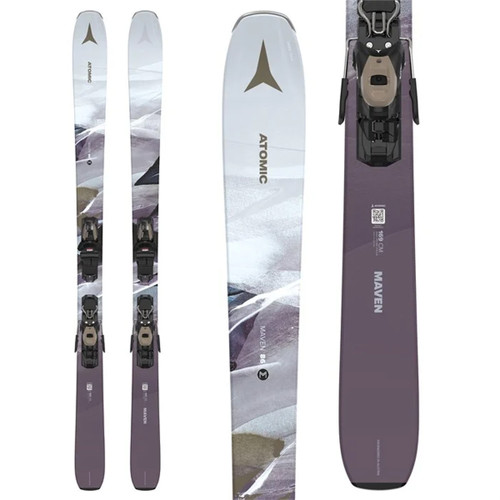 Atomic Strive 11 GW Black/White Ski Bindings - SNS Boards