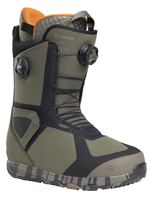 2025 Nidecker Kita Dual BOA Men's Snowboard Boots Green SIZE 10 2025 Nidecker Kita Dual BOA Men's Snowboard Boots Green SIZE 10