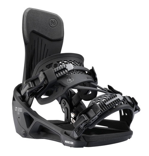 2026 Nidecker LT Supermatic Drop In Magma Snowboard Bindings - SNS