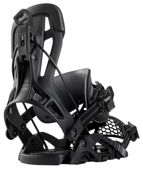 2026 Flow Fuse Hybrid Black Snowboard Bindings