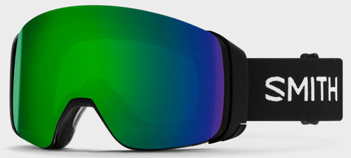 Smith 4D Mag Ski Snowboard Goggles Black CPS Green Mirror