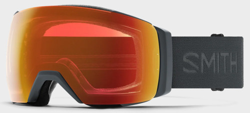 Smith I/O Mag XL Ski Snowboard Goggles Slate CPE Red Mirror