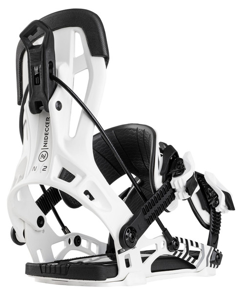 2027 Nidecker NX2 Fusion White Snowboard Bindings