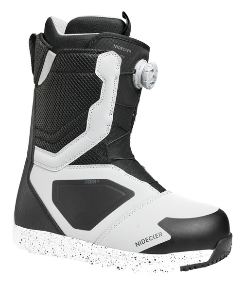 2027 Nidecker Cascade BOA Men's Snowboard Boots Gray/Black