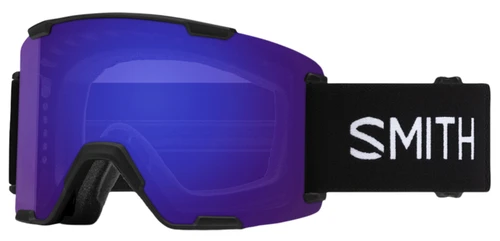 2027 Smith Stash XL Ski Snowboard Goggles Black Frame CPE Violet Mirror