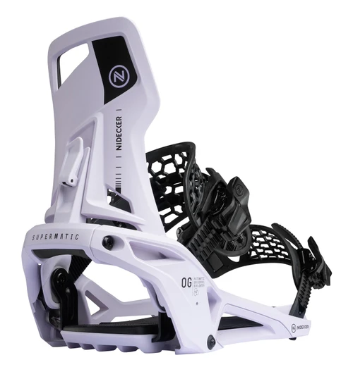 2026 Nidecker OG Supermatic Drop In Heather Women's Bindings Medium