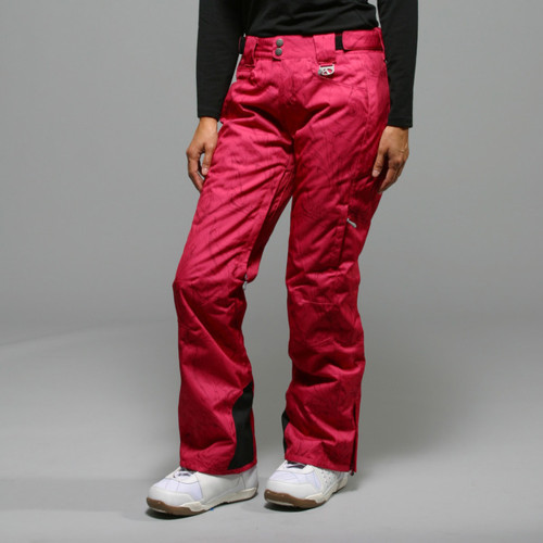 Marker Inspiration Swirl Women's Ski Pants - Dark Pink