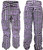 M3 Freshfield Insulated Women's Ski Snowboard Pants Purple Check