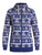 Roxy Women's Frost Akiya Zip Printed Snow Hoodie - SMALL