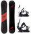 HEAD Rocka 4D 154 cm Men's All Mountain Snowboard+Flow Bindings