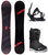 HEAD Flocka LFW 4D (WIDE) Snowboard+Flow Bindings+BOA Boots Red