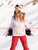 Roxy Jetty Bright White Tenderness Womens Snowboard Ski Jacket - WBB2