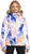 2024 Roxy Jet Ski Women's Snow Ski Jacket Bright White Pansy