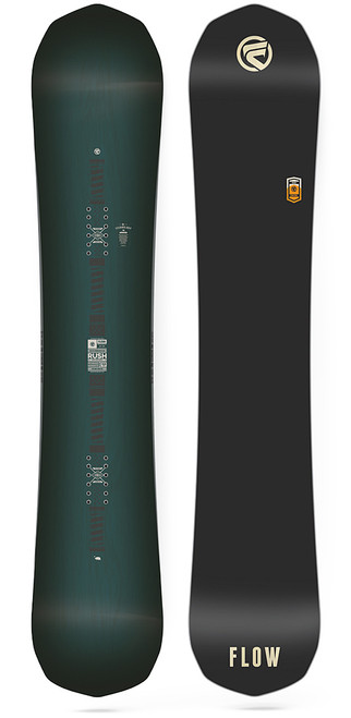 メンズスノーボード　FLOWフロウ　RUSH ラッシュ 156cm板単品 Rush__79673.1508156204.500.659