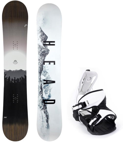 2026 HEAD Ignition Snowboard Package+Flow White Bindings - SNS