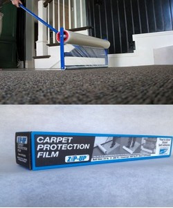 Carpet Film Applicator, Incudes Three Rolls Carpet Film 36 Inch