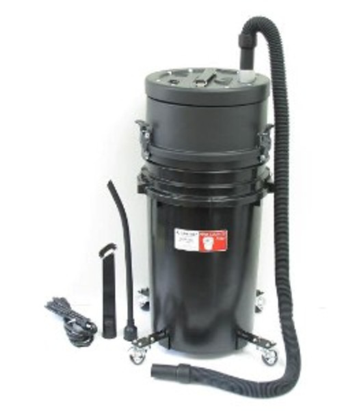Atrix High Capacity 7 Gallon HEPA Lead Dust Vacuum - includes 2 18" Wands and air driven Power head