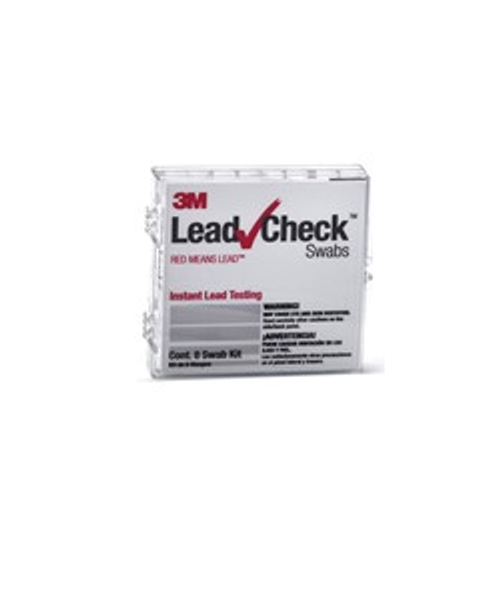 3M LeadCheck, Instant Lead Test Kit, EPA Recognized, 8 Swabs (1-8 Pack, Verification Test Cards)
