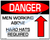 Danger, Men Working Above, Hard Hats Required, With Up Arrow Sign- Downloadable Product.
Never Order Signs Again - Order, Download, Save, and Print as Needed.