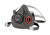 3M, Half Face Piece, Reusable Respirator, Compliant for EPA's RRP Program when used with correct filters (P100 disc) also Available at http://www.LeadPaintEPAsupplies.com - right side view
  