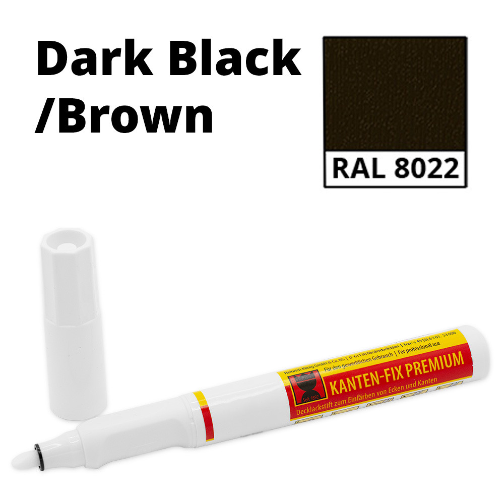 Konig Touch Up Edging Repair Pen black brown