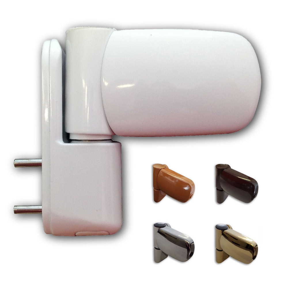 Avocet ET3D uPVC Door Flag Hinge All Colours