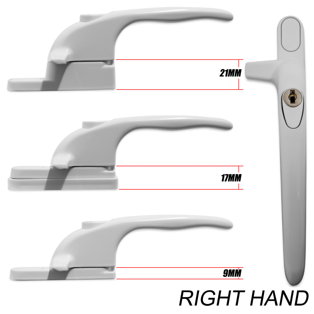 Yale Virage Cockspur Window Handle Right Hand