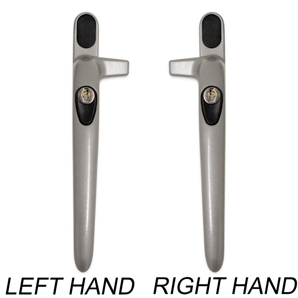 Yale Virage Cockspur Window Handle Silver