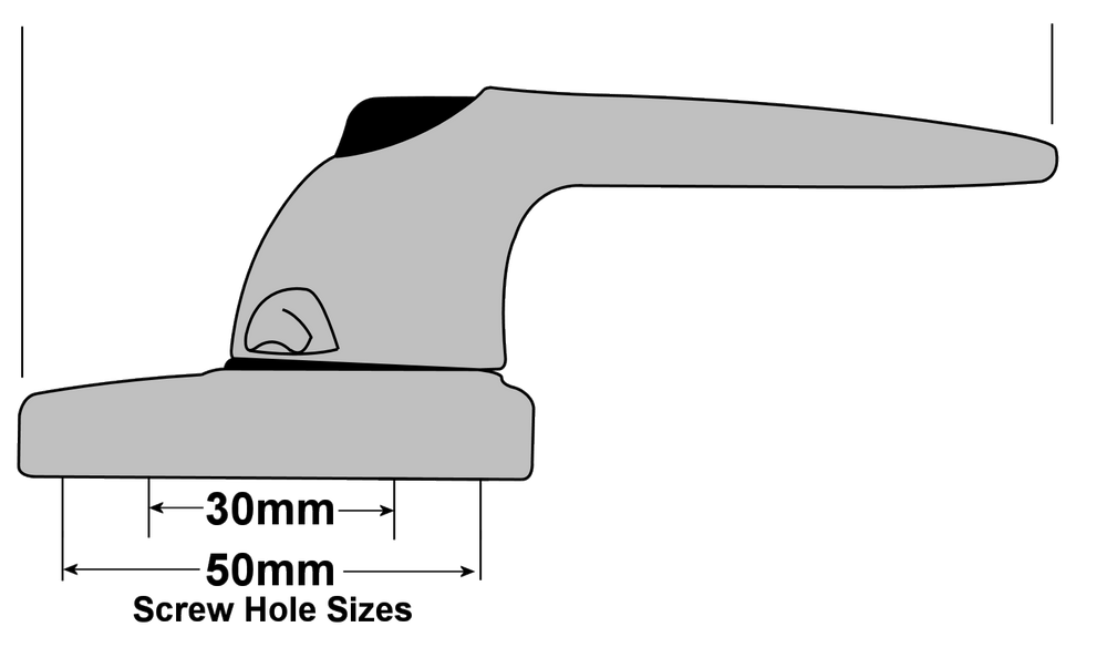 Trojan Cockspur Window Handle Technical Details