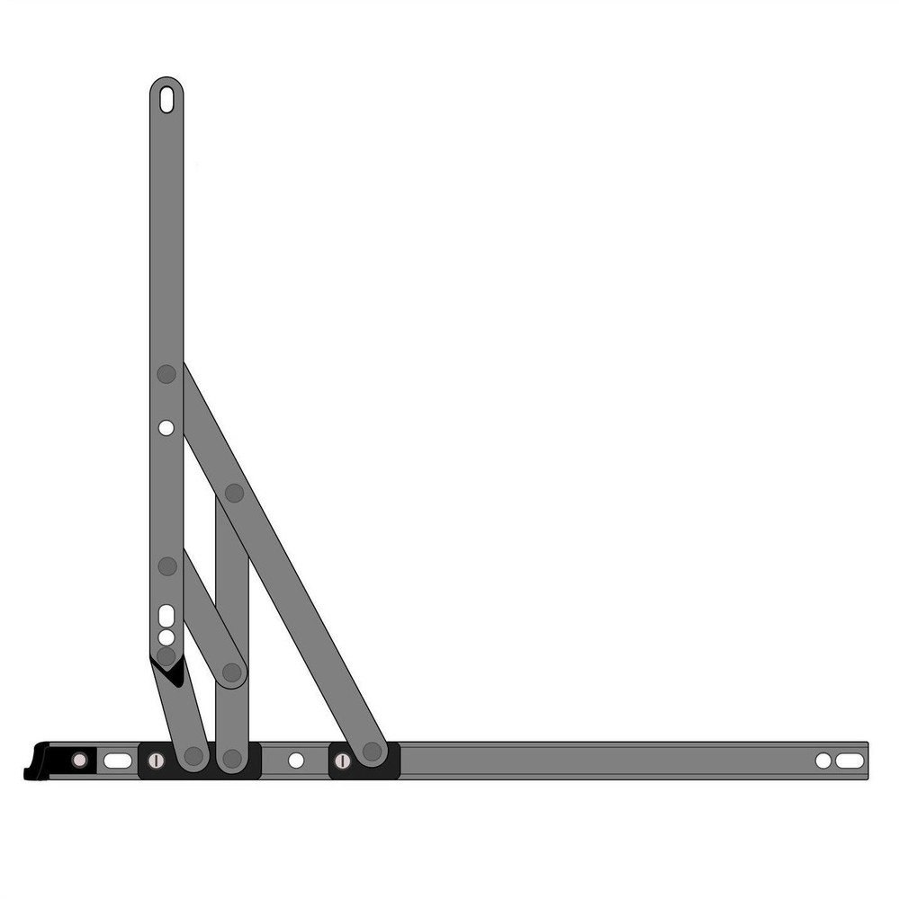 Yale Egress Fire Escape Window Hinge Friction Stay Side View