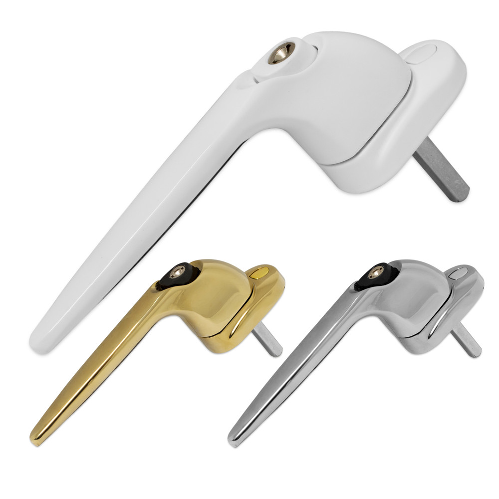 Trojan Tilt & Turn Window Handle 50mm All Colours