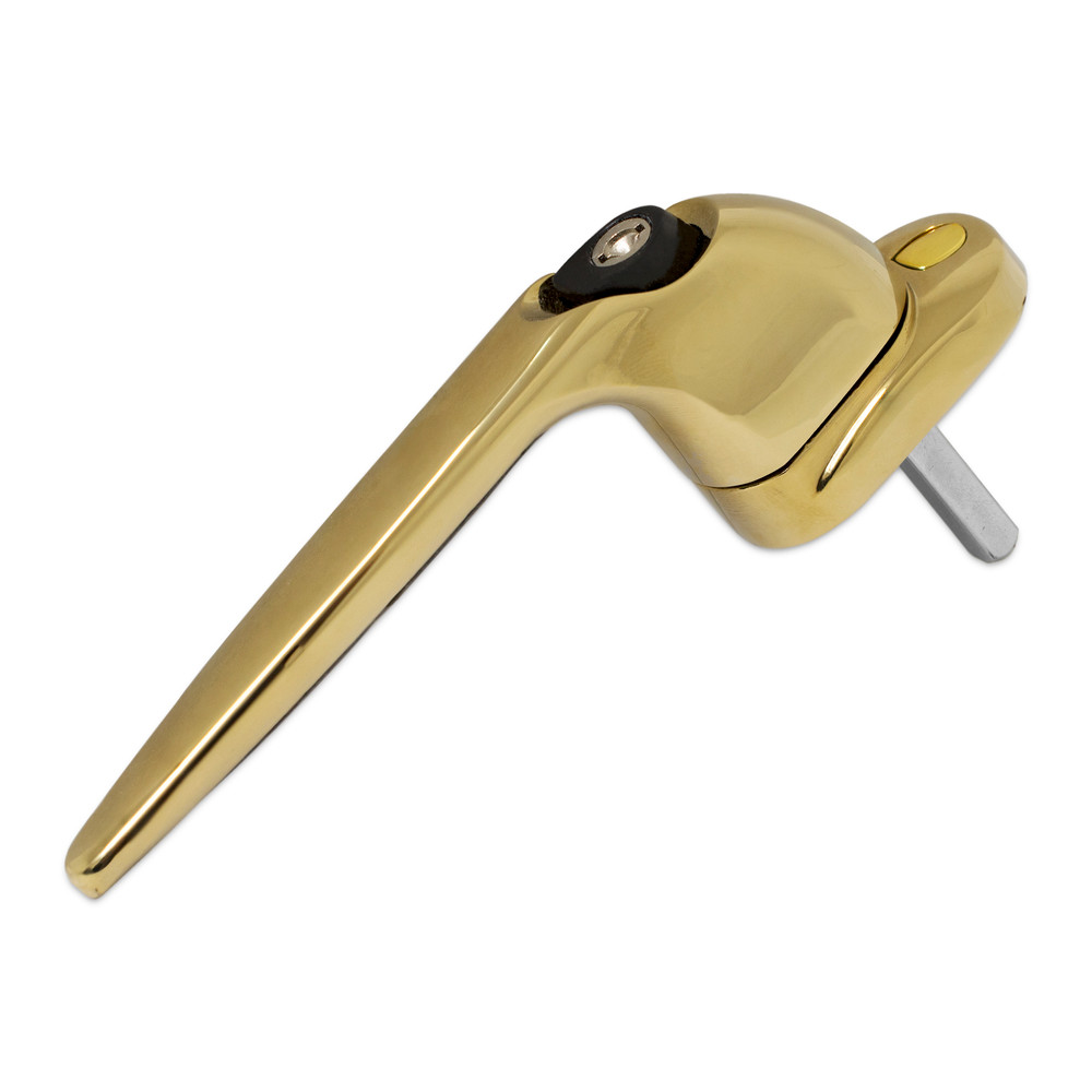 Trojan Tilt & Turn Window Handle 50mm Gold