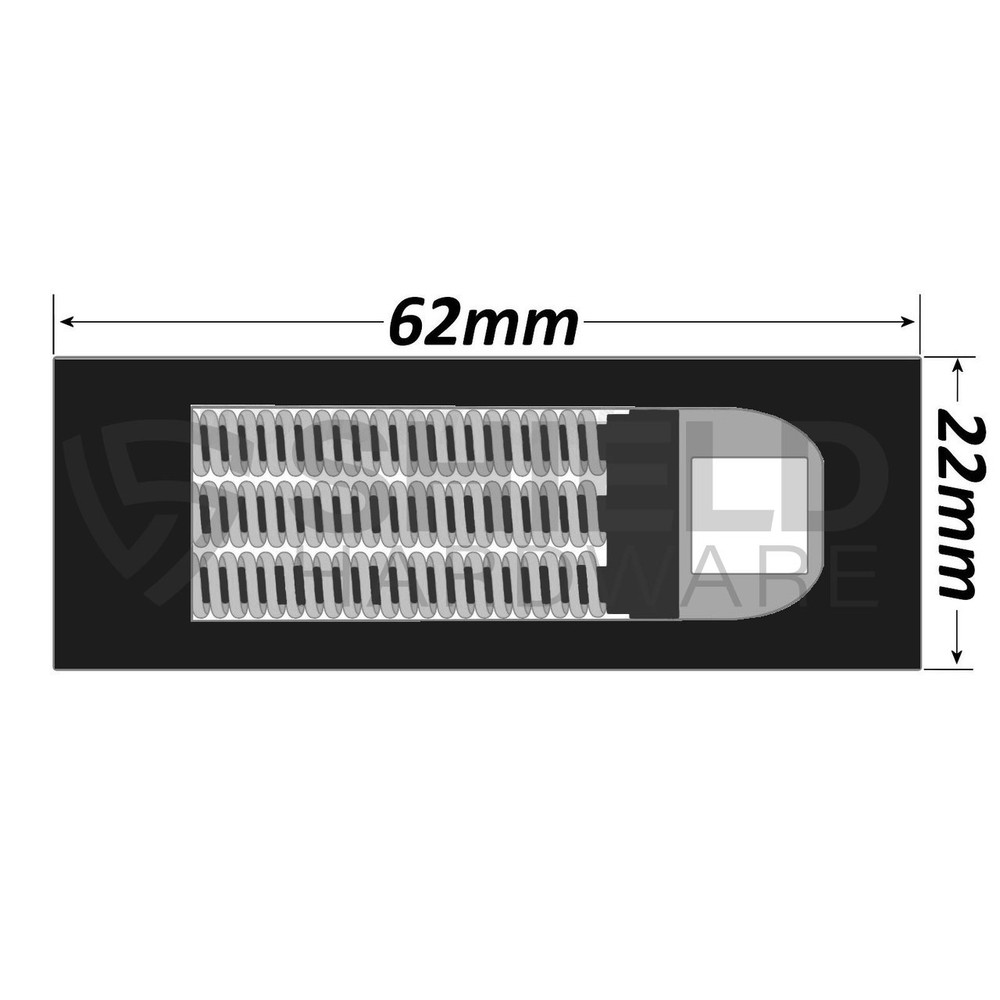 door handle spring cassettes dimensions