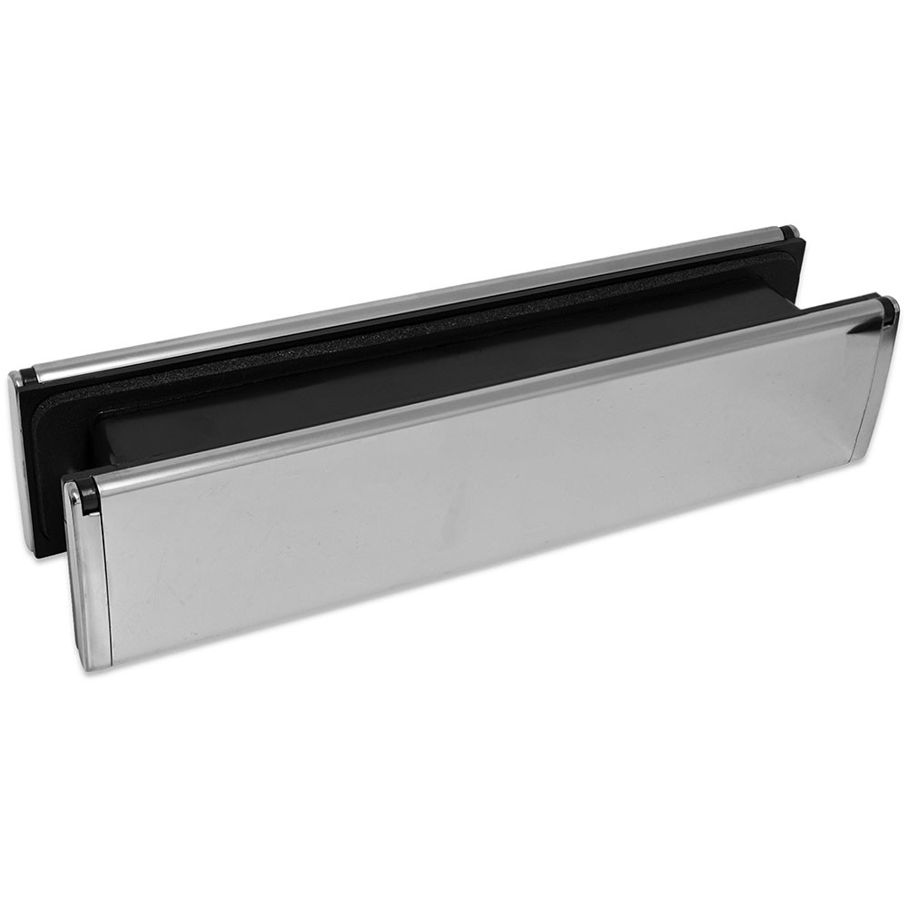 Trojan Unicorn uPVC Door Letterbox Chrome