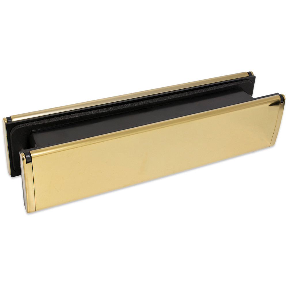 Trojan Unicorn uPVC Door Letterbox Gold