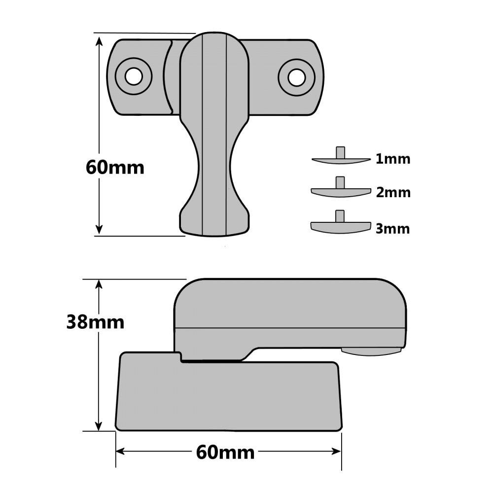 uPVC Door & Window Sash Jammer Technical Details