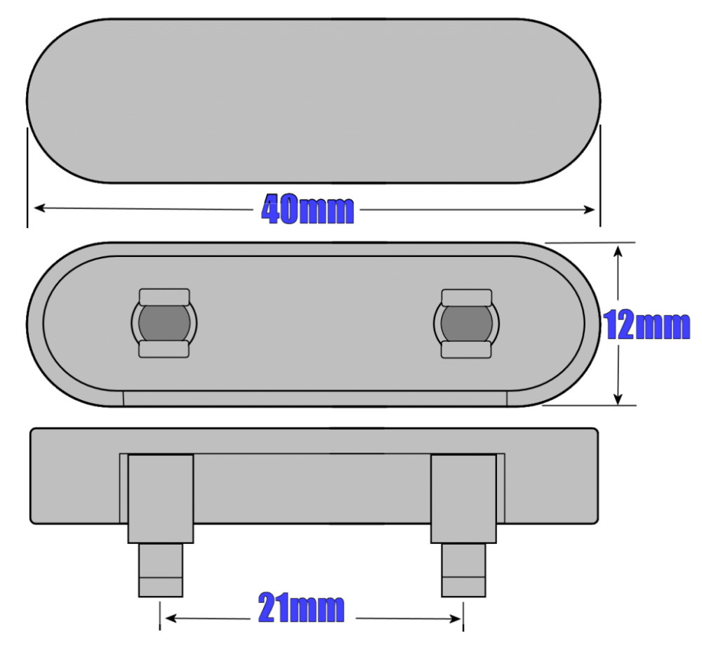 uPVC Door & Window Drainage Cover Caps Technical Details