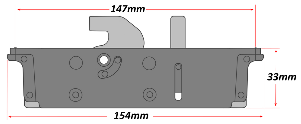 Yale Lockmaster Anti-Lift Hook Gearbox Technical Details
