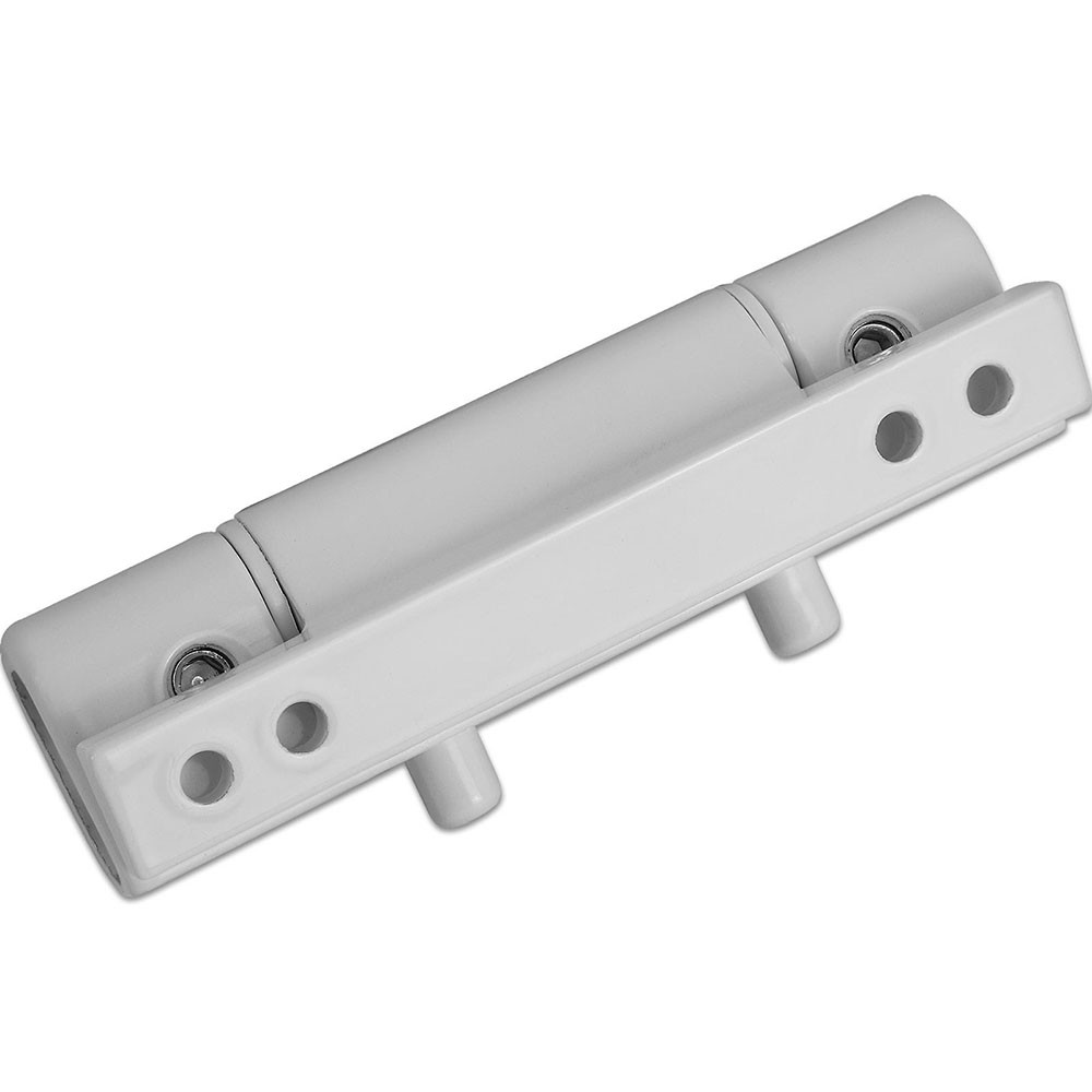 White Butt Hinge Side View