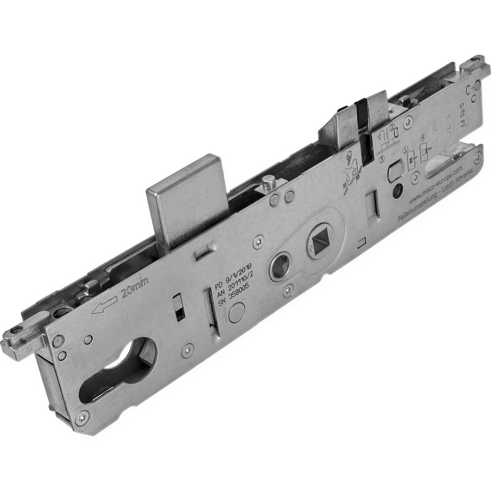 Maco GTS Door Lock Gearbox Centre Case 35mm Side View