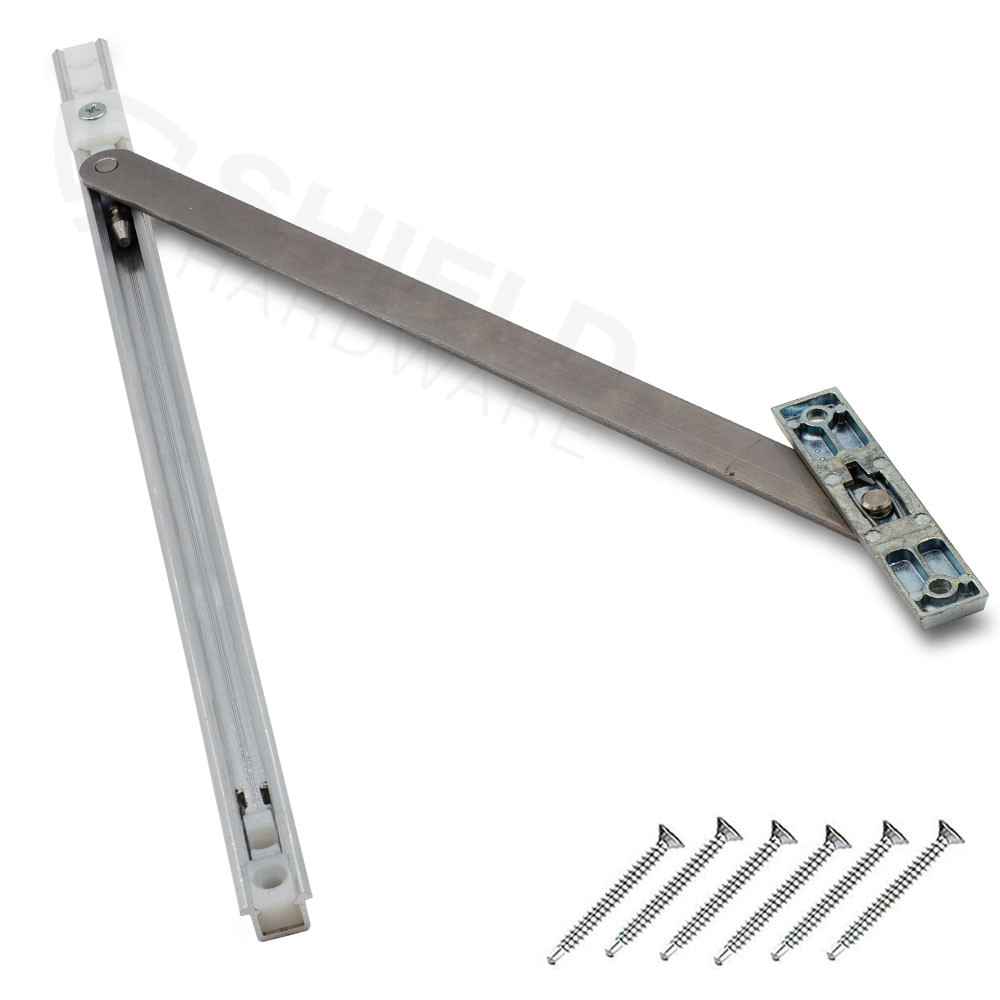 uPVC Door Restrictor Arm Stay - Hold Open 90 Degrees