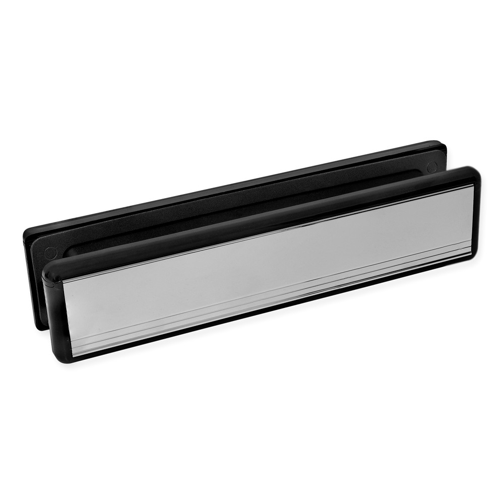 uPVC Yale Welseal Door Standard Letterbox Chrome