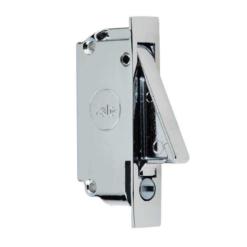 Yale Vertex Sash Window Travel Restrictor Chrome