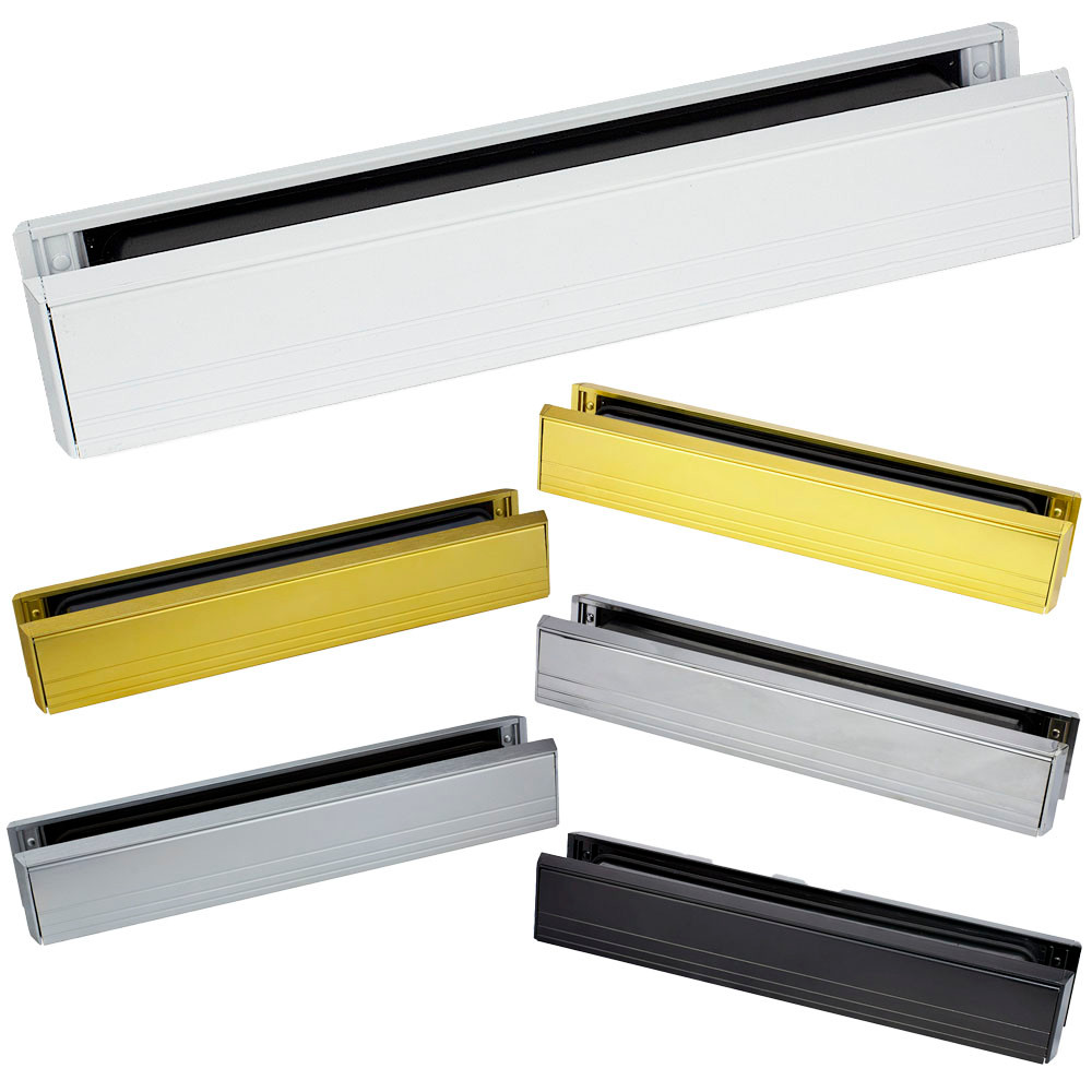 Yale Slimmaster Slimline Door Letterbox All Colours