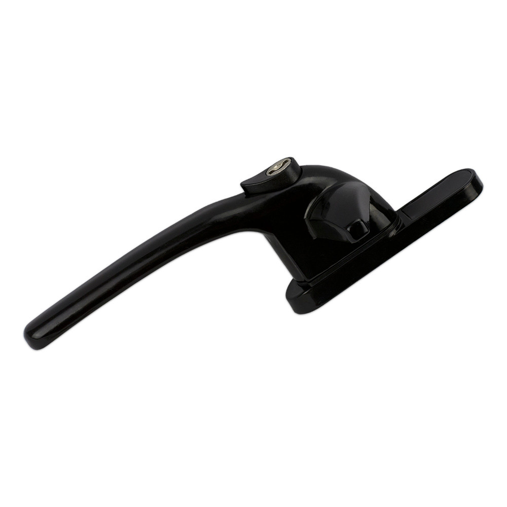 universal cockspur window handle black