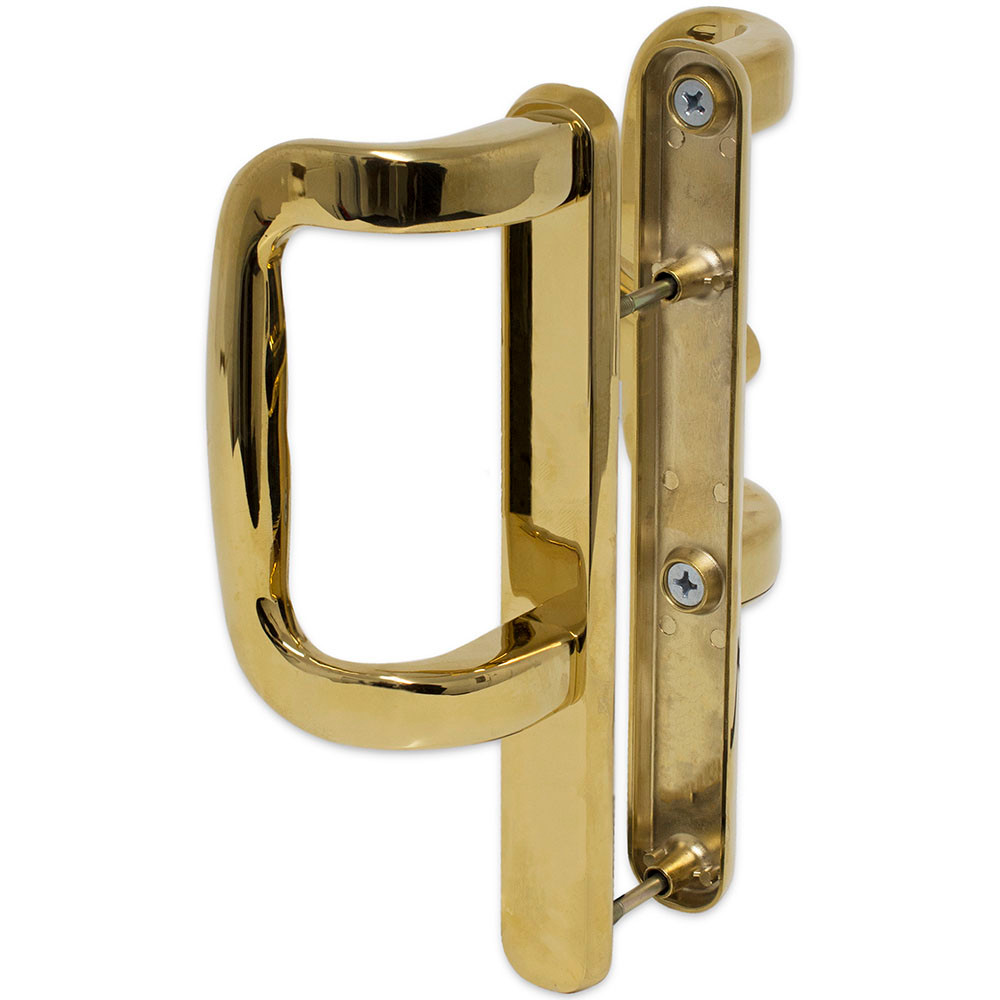 trojan sliding patio door handle dummy gold
