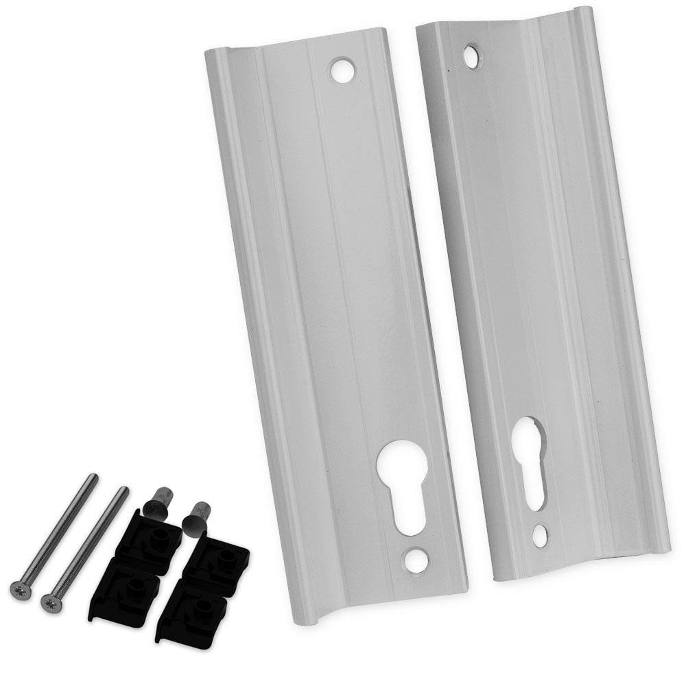 Fullex Sliding Patio Door Handle 180mm Fixing Centres White